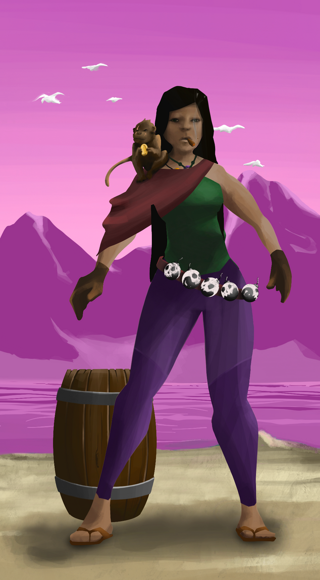 AlgoSeas Pirate #21446 NFT on Algorand