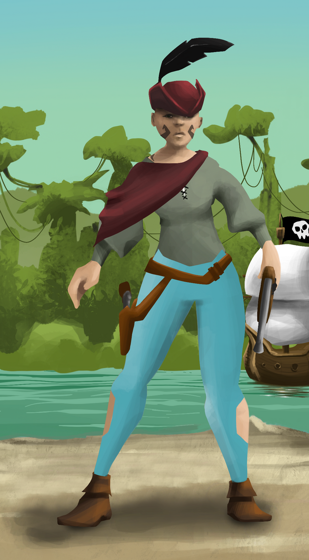 AlgoSeas Pirate #21467 NFT on Algorand