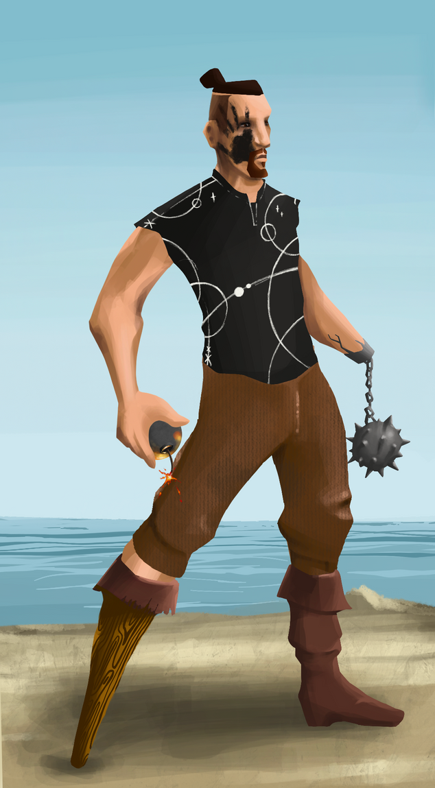 AlgoSeas Pirate #21494 NFT on Algorand