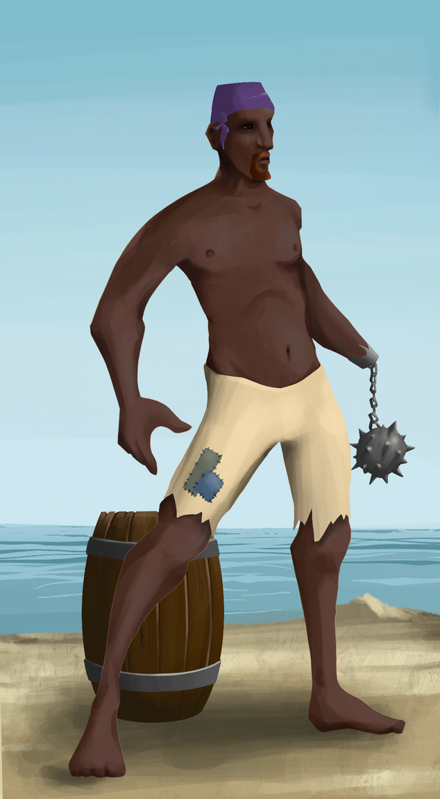 AlgoSeas Pirate #21498 NFT on Algorand