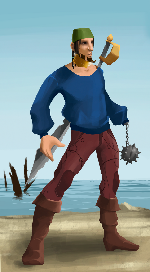 AlgoSeas Pirate #21499 NFT on Algorand