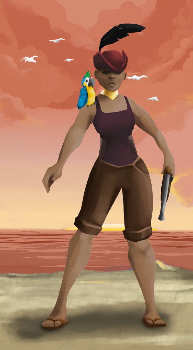 AlgoSeas Pirate #21512 NFT on Algorand