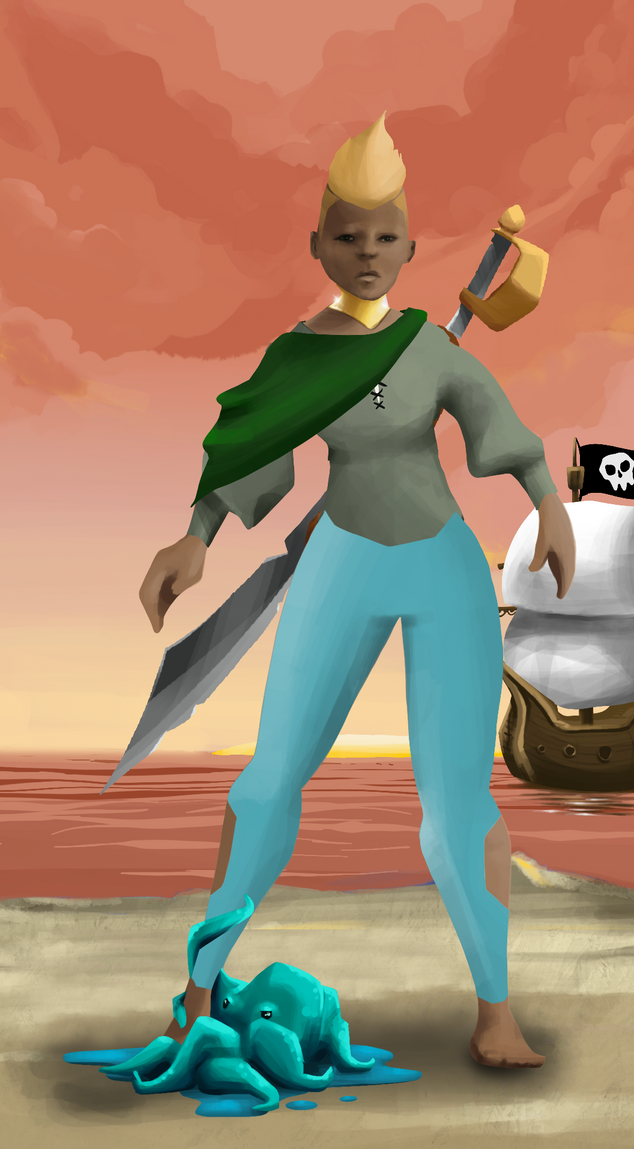 AlgoSeas Pirate #21518 NFT on Algorand