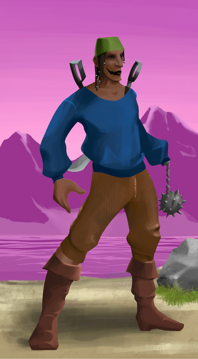 AlgoSeas Pirate #21535 NFT on Algorand