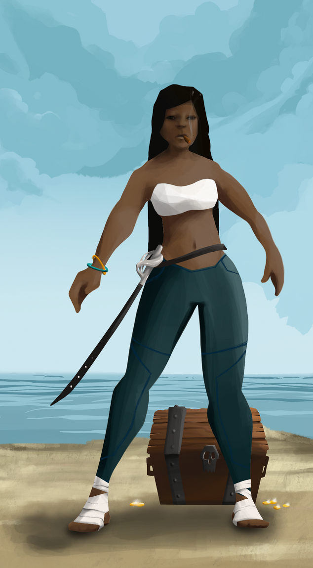 AlgoSeas Pirate #21536 NFT on Algorand