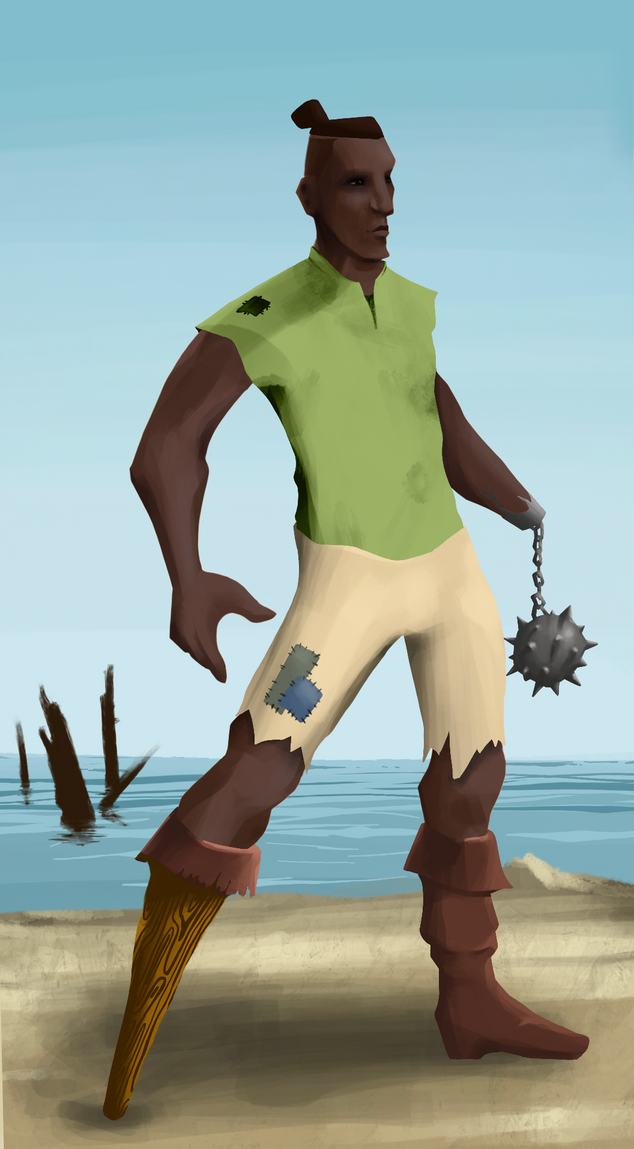 AlgoSeas Pirate #21588 NFT on Algorand