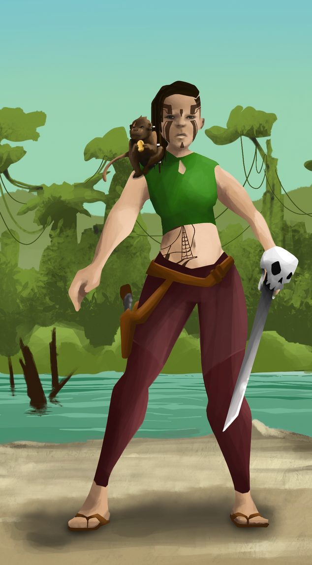 AlgoSeas Pirate #21589 NFT on Algorand