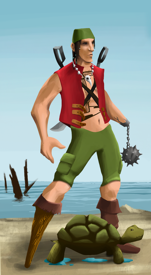 AlgoSeas Pirate #21590 NFT on Algorand