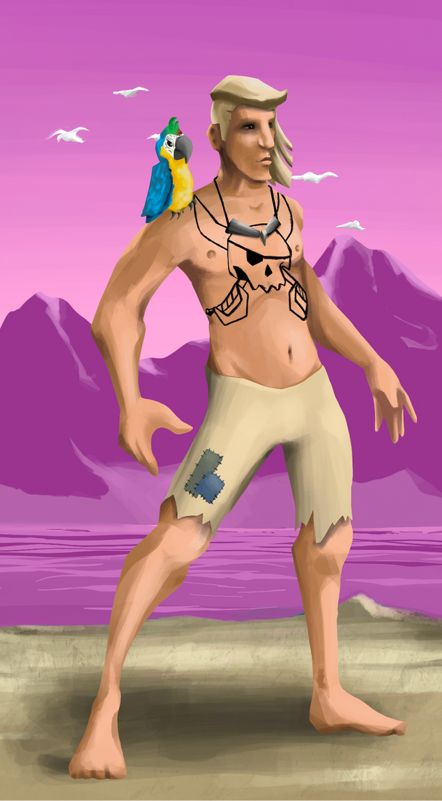 AlgoSeas Pirate #21604 NFT on Algorand