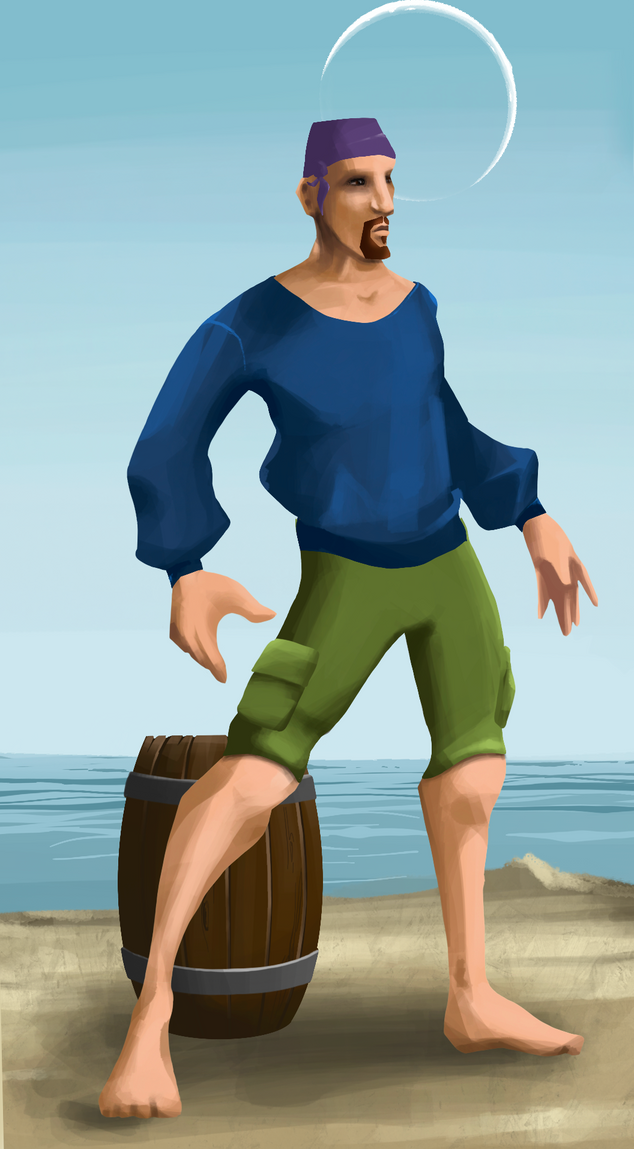 AlgoSeas Pirate #21620 NFT on Algorand