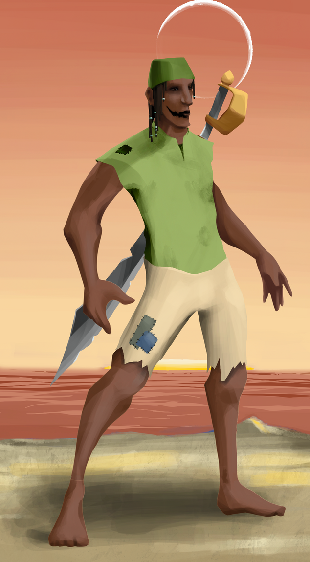 AlgoSeas Pirate #21640 NFT on Algorand