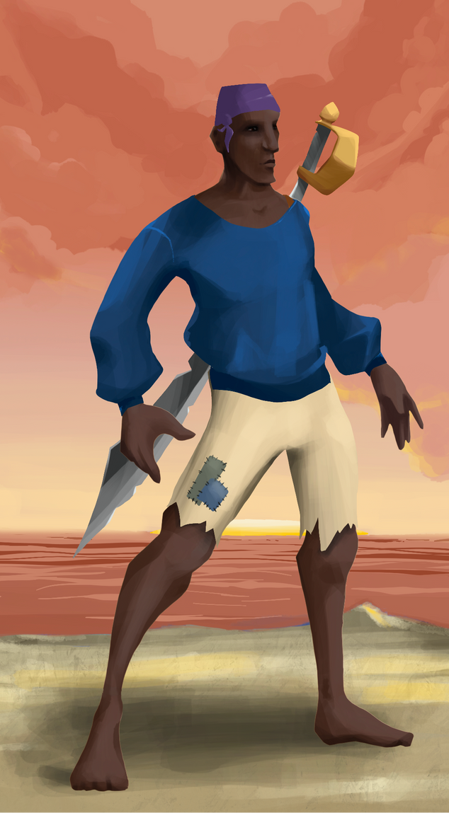 AlgoSeas Pirate #21654 NFT on Algorand