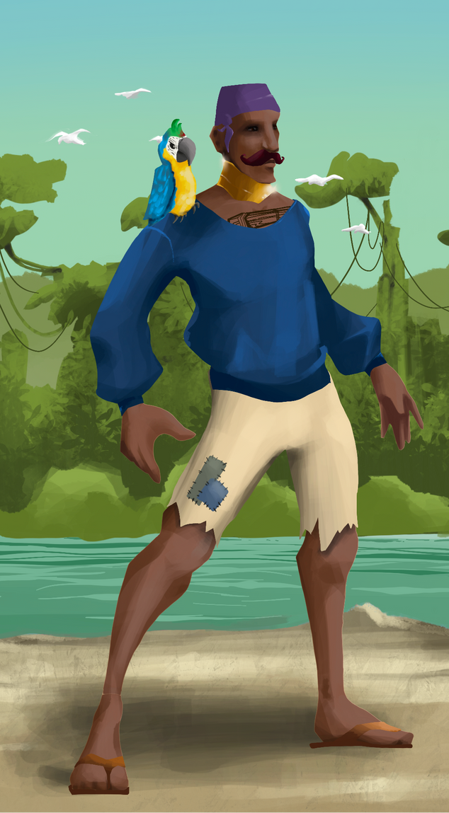 AlgoSeas Pirate #21658 NFT on Algorand