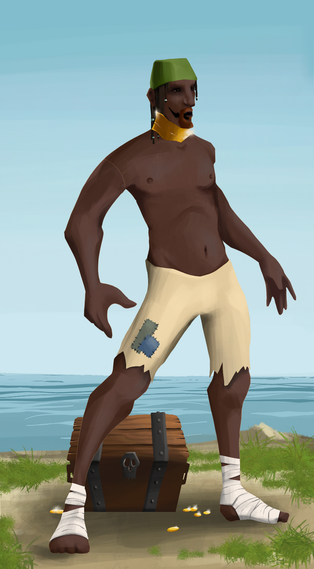 AlgoSeas Pirate #2167 NFT on Algorand