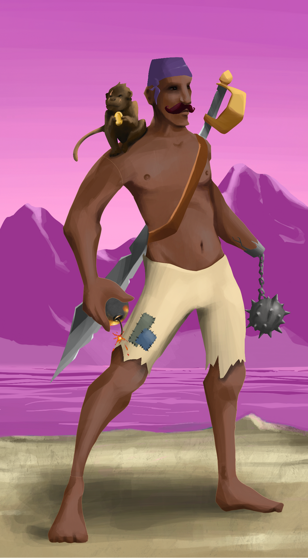 AlgoSeas Pirate #21671 NFT on Algorand