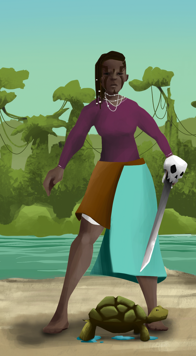 AlgoSeas Pirate #21673 NFT on Algorand