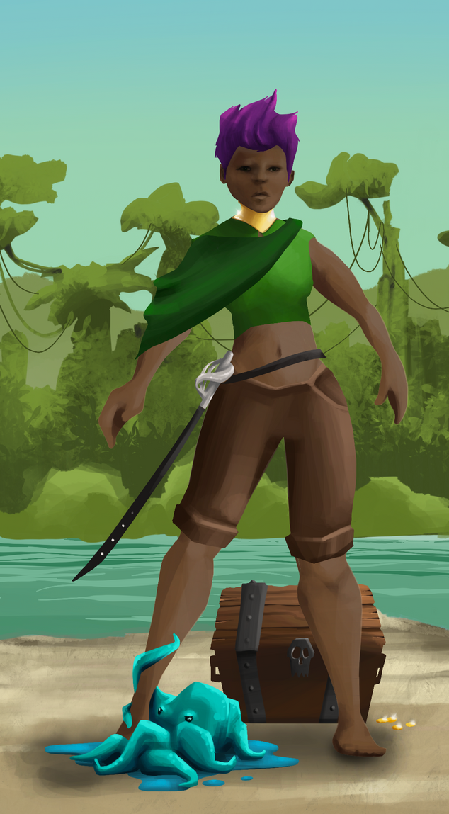 AlgoSeas Pirate #21682 NFT on Algorand