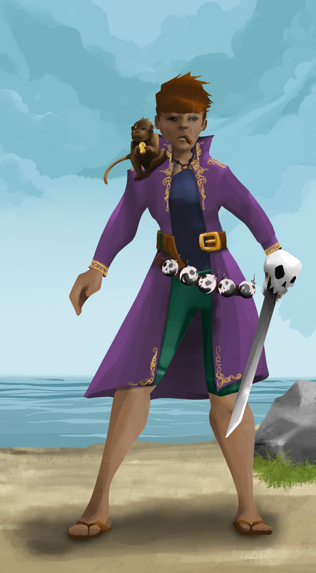 AlgoSeas Pirate #21688 NFT on Algorand