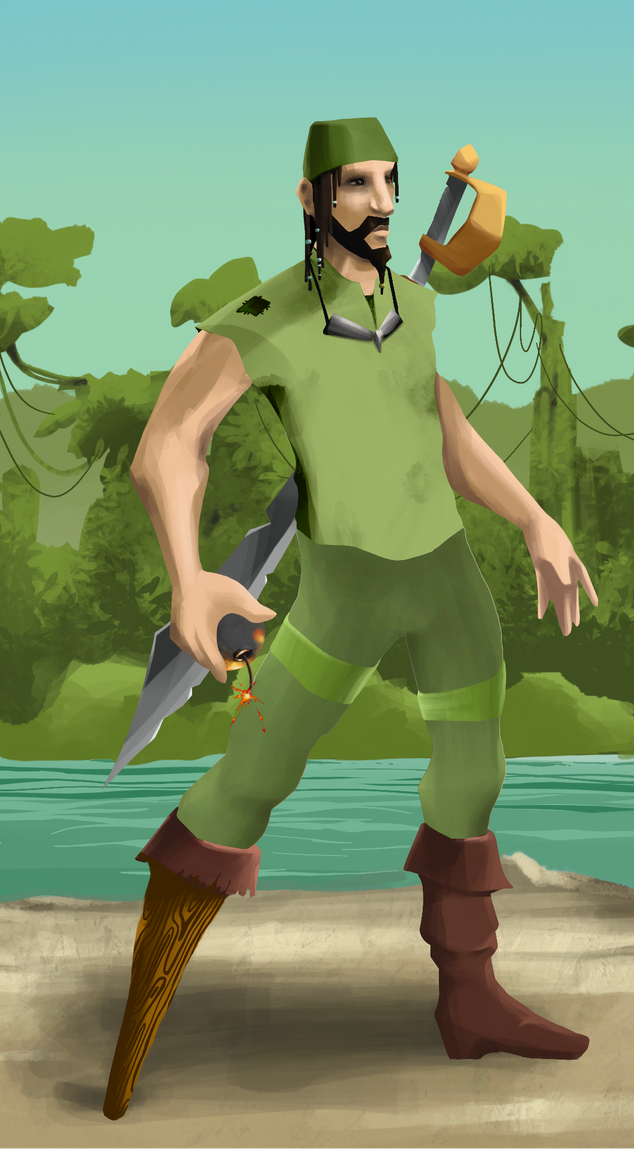 AlgoSeas Pirate #21704 NFT on Algorand