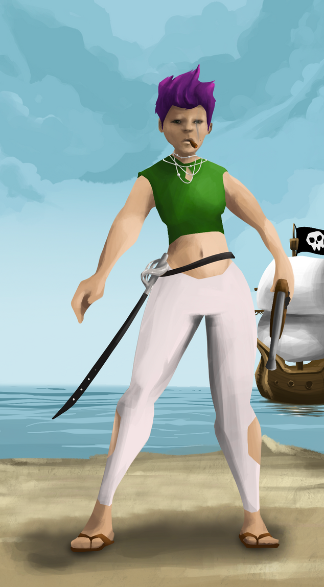 AlgoSeas Pirate #21712 NFT on Algorand