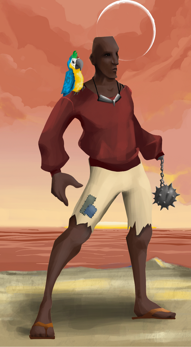 AlgoSeas Pirate #21732 NFT on Algorand