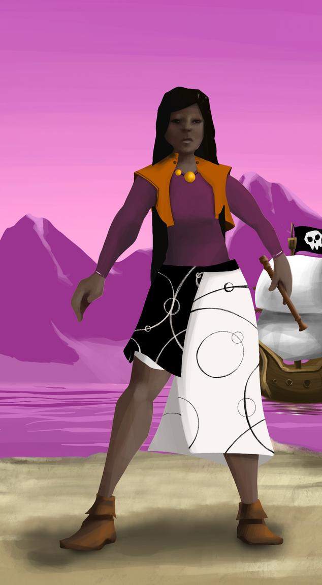 AlgoSeas Pirate #21735 NFT on Algorand