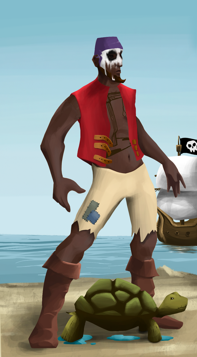 AlgoSeas Pirate #21741 NFT on Algorand