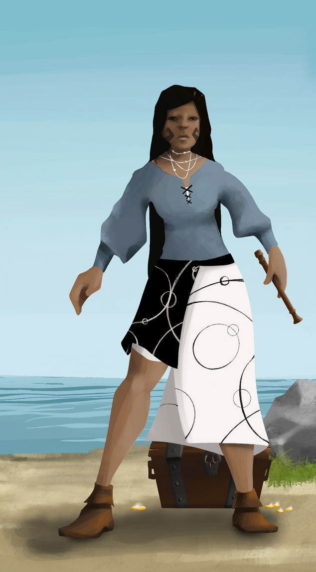 AlgoSeas Pirate #21764 NFT on Algorand