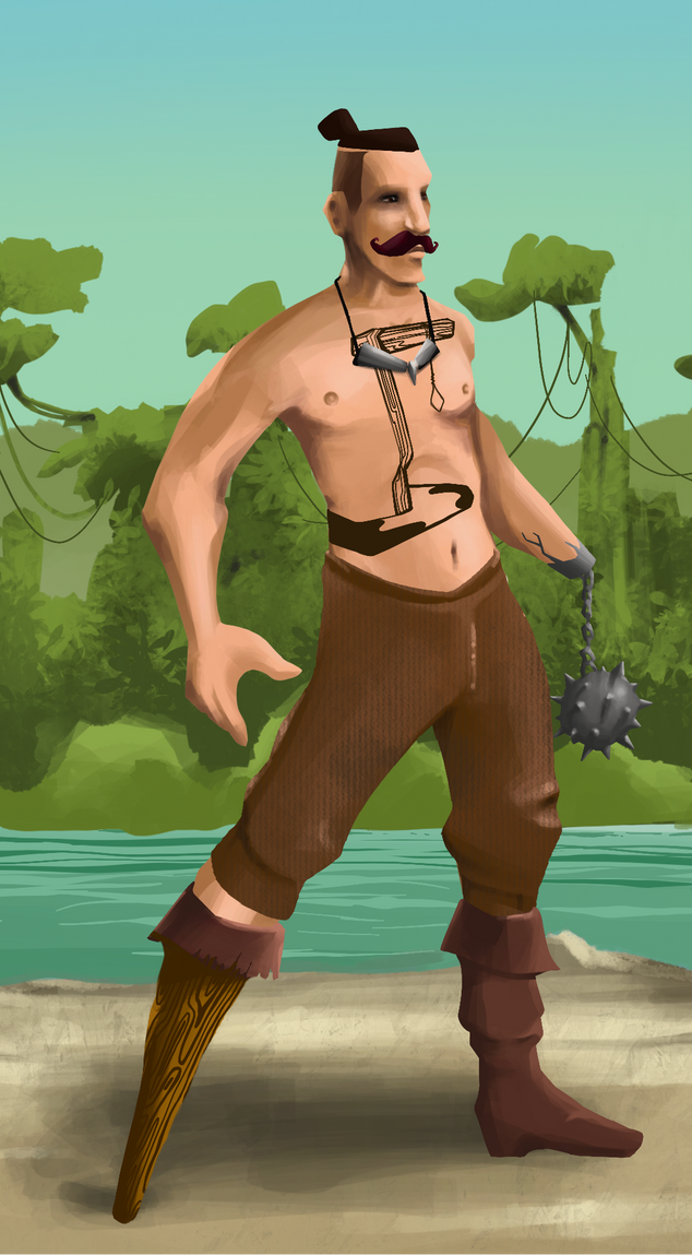 AlgoSeas Pirate #21771 NFT on Algorand