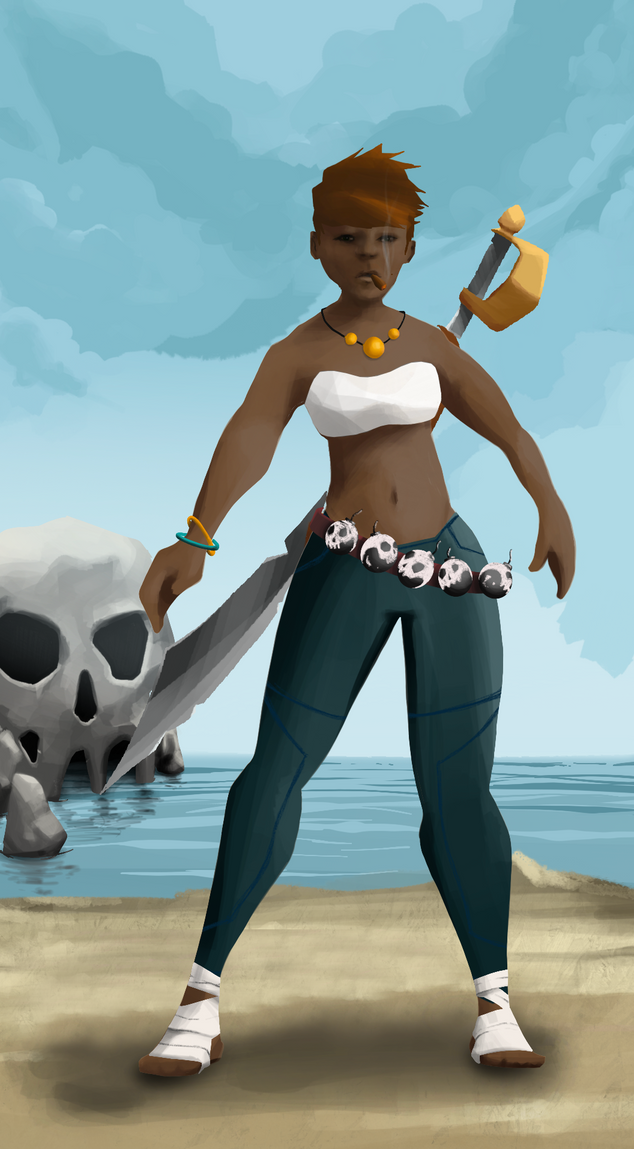 AlgoSeas Pirate #21783 NFT on Algorand