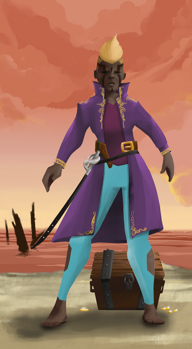 AlgoSeas Pirate #21784 NFT on Algorand