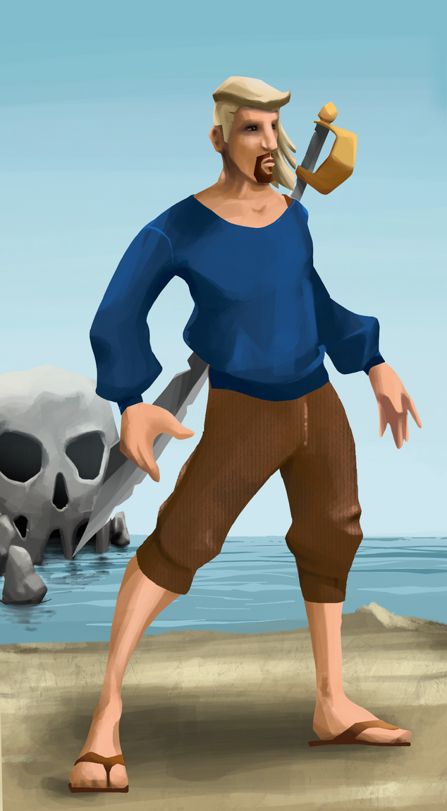 AlgoSeas Pirate #21785 NFT on Algorand