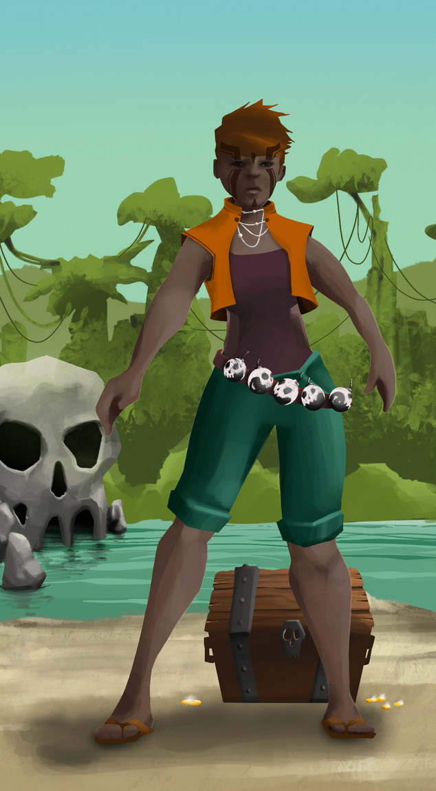 AlgoSeas Pirate #21798 NFT on Algorand