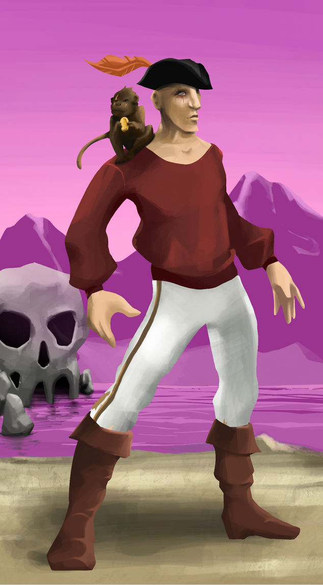 AlgoSeas Pirate #21799 NFT on Algorand