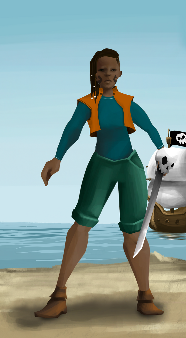 AlgoSeas Pirate #21835 NFT on Algorand