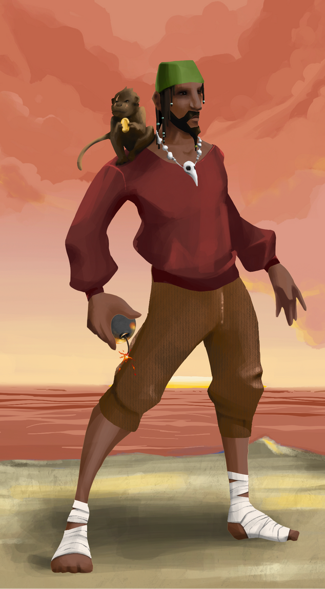 AlgoSeas Pirate #21840 NFT on Algorand