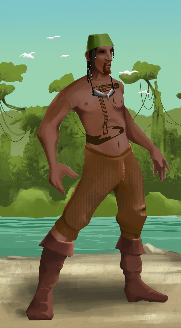 AlgoSeas Pirate #21845 NFT on Algorand