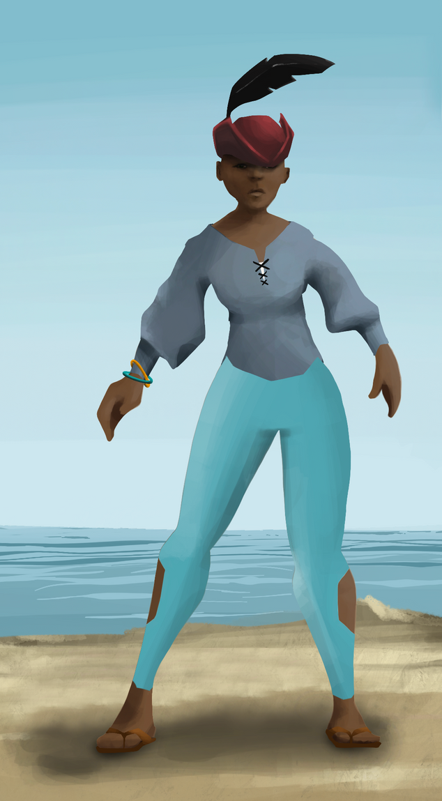 AlgoSeas Pirate #21847 NFT on Algorand