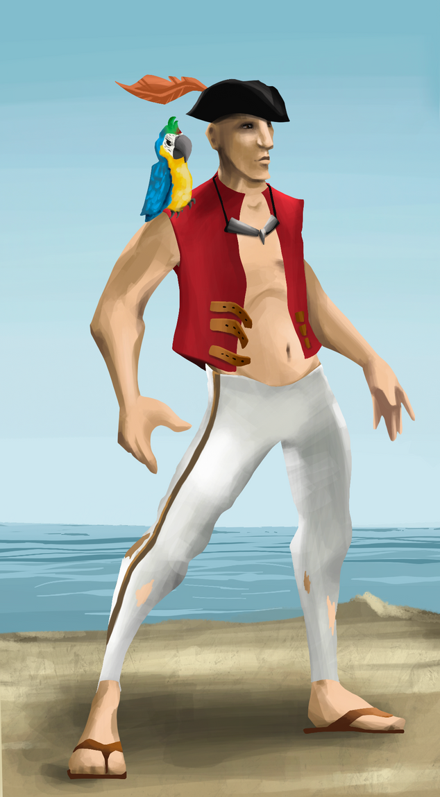 AlgoSeas Pirate #21854 NFT on Algorand