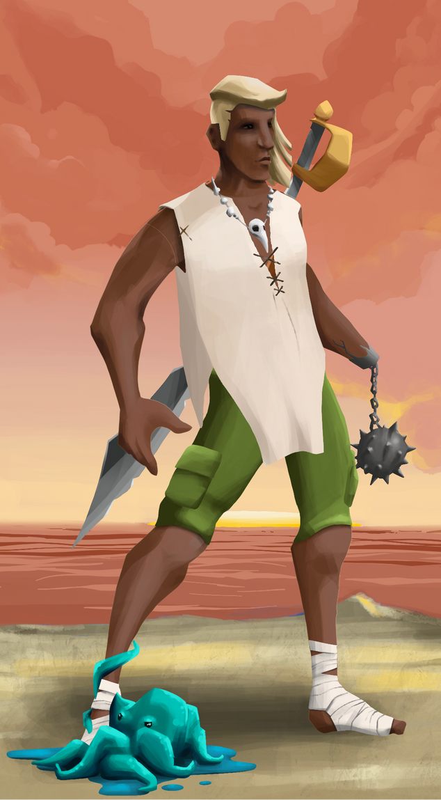 AlgoSeas Pirate #21864 NFT on Algorand