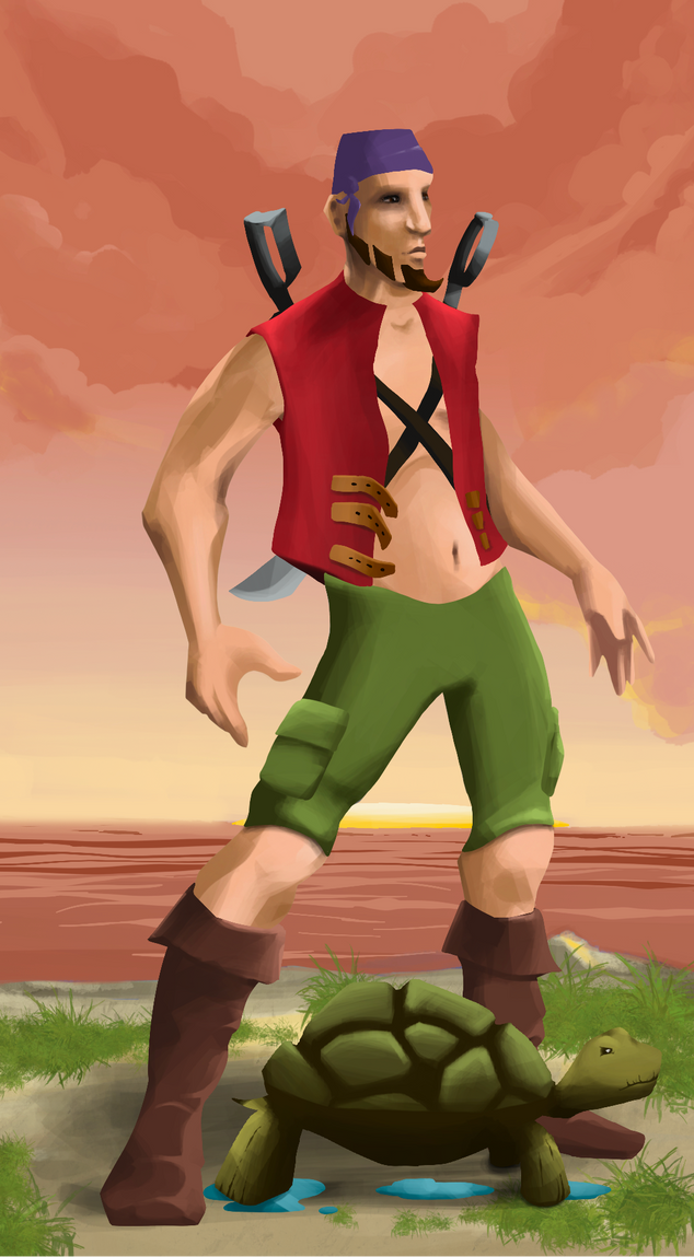 AlgoSeas Pirate #21874 NFT on Algorand