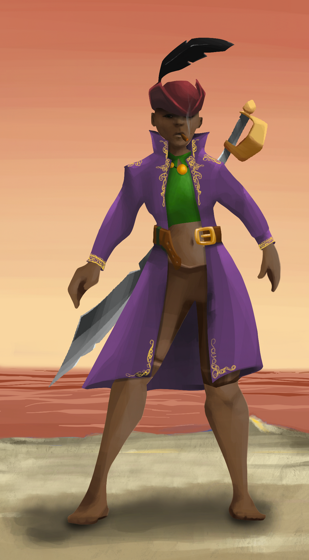 AlgoSeas Pirate #21876 NFT on Algorand