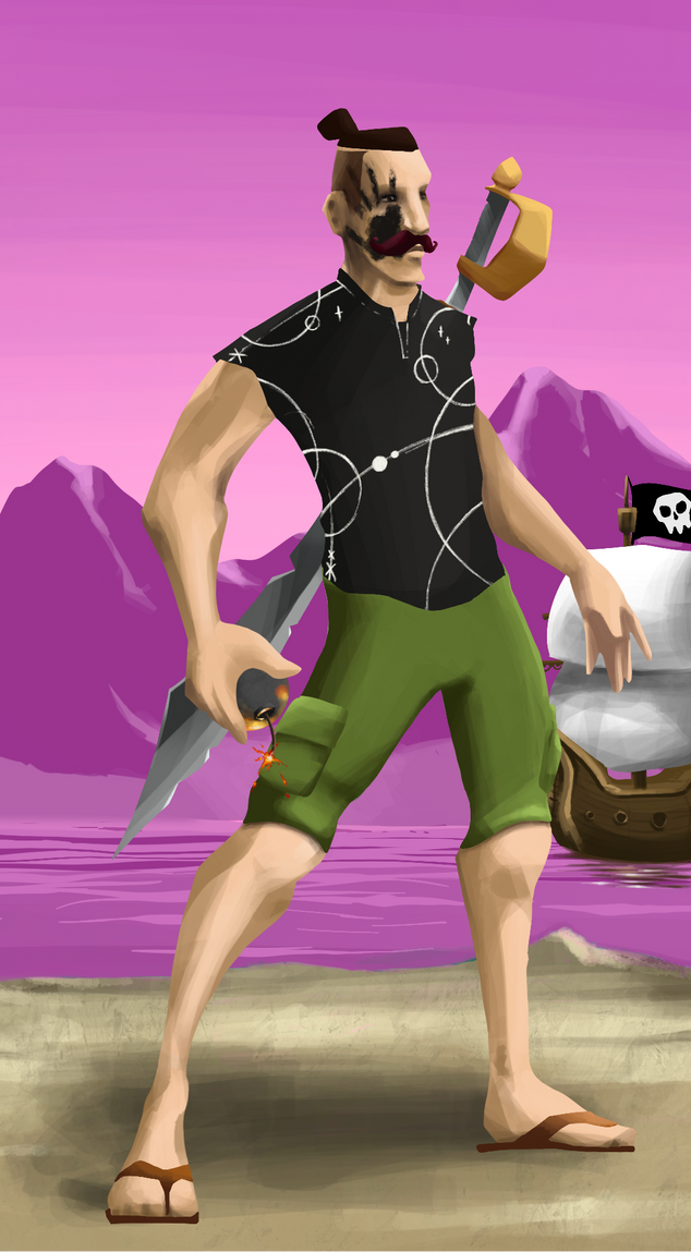 AlgoSeas Pirate #21883 NFT on Algorand