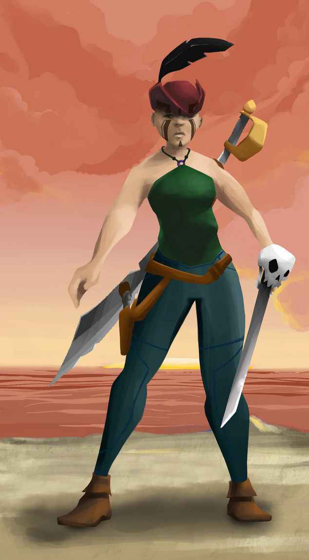 AlgoSeas Pirate #21884 NFT on Algorand