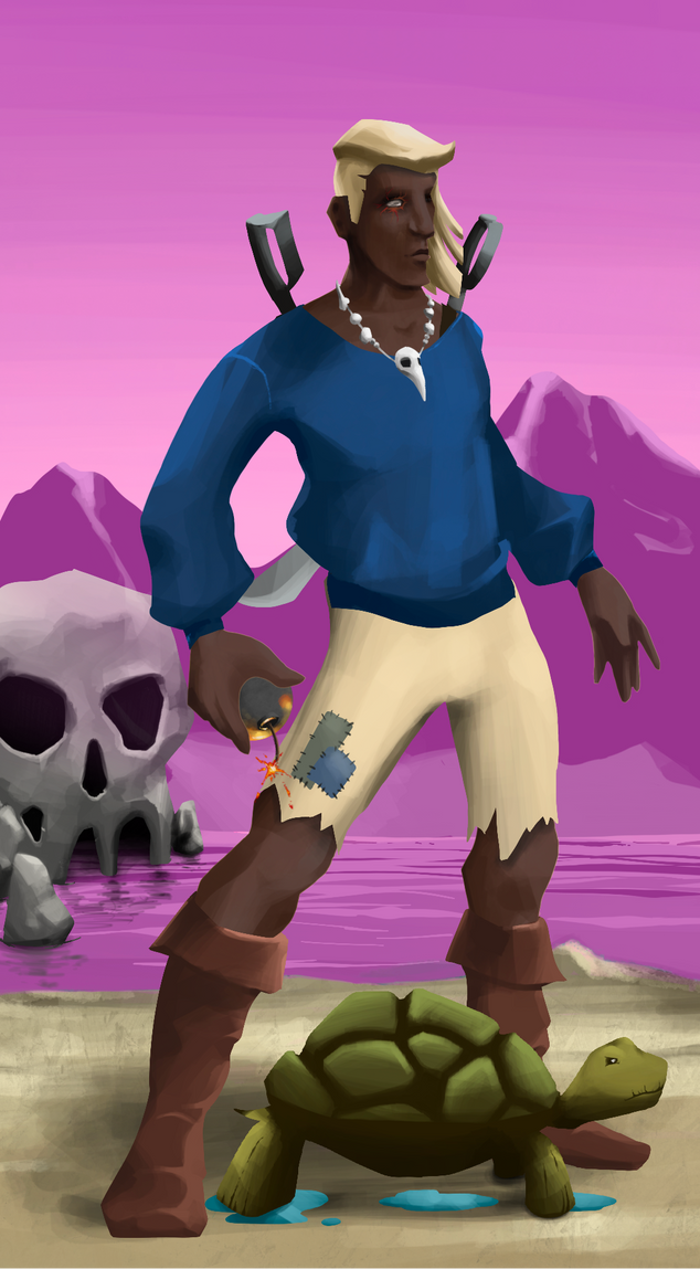 AlgoSeas Pirate #21886 NFT on Algorand