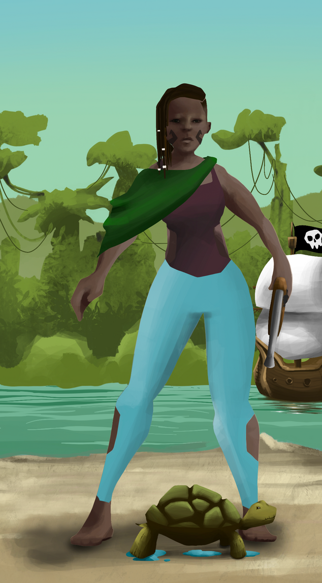 AlgoSeas Pirate #21890 NFT on Algorand