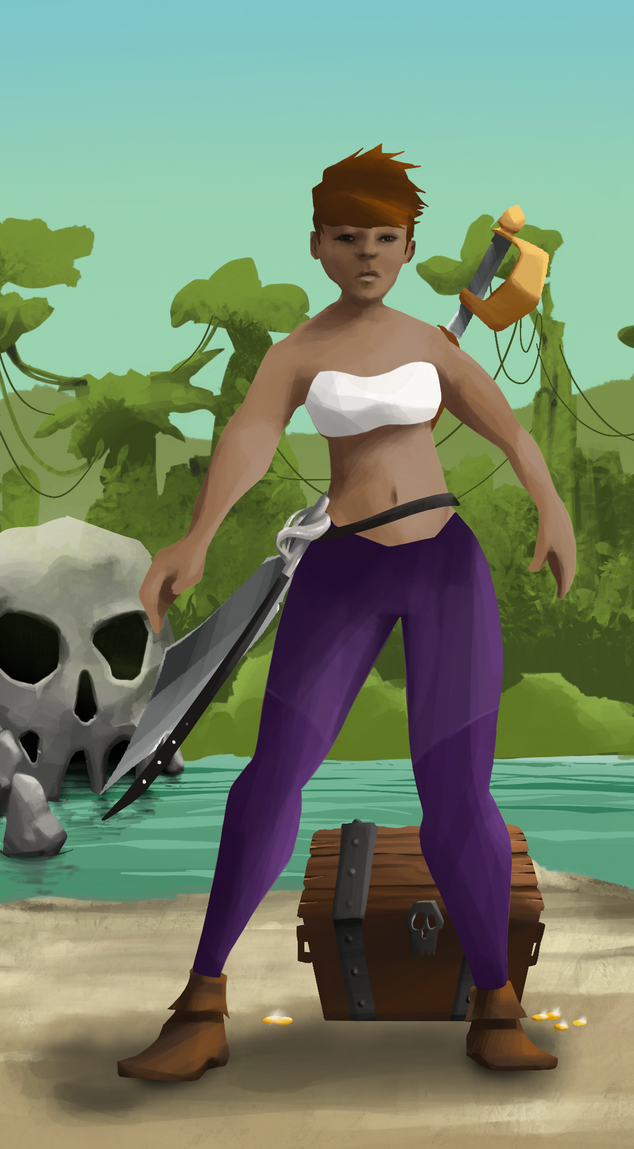 AlgoSeas Pirate #21900 NFT on Algorand