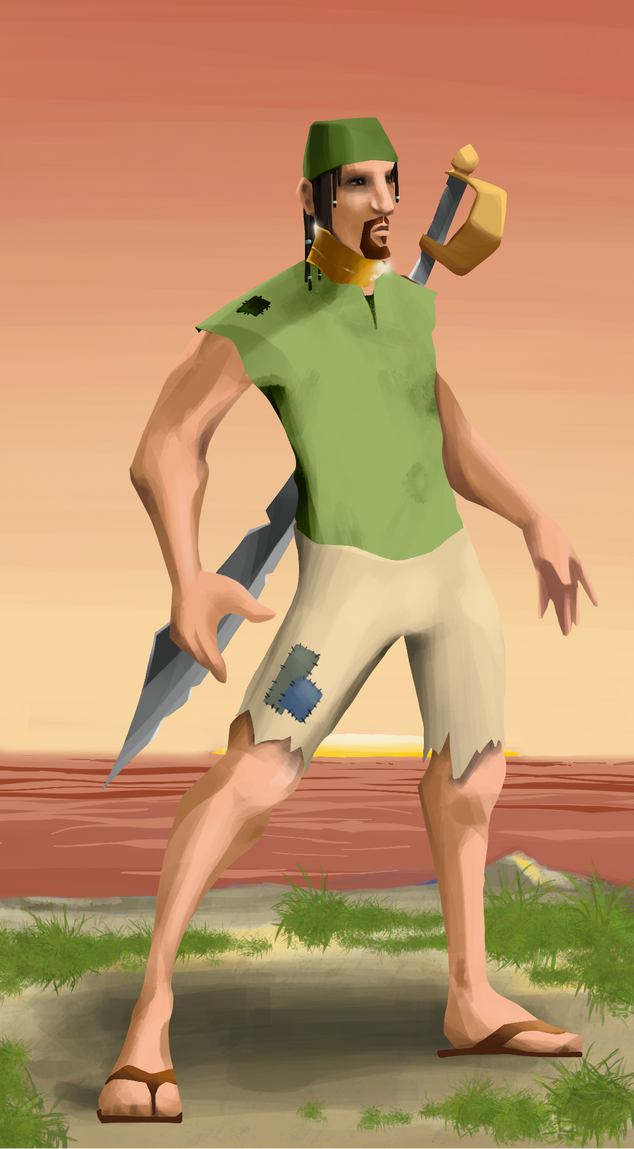 AlgoSeas Pirate #21905 NFT on Algorand