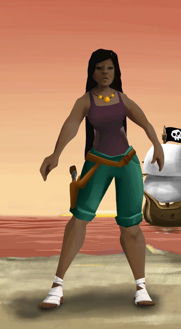 AlgoSeas Pirate #21914 NFT on Algorand