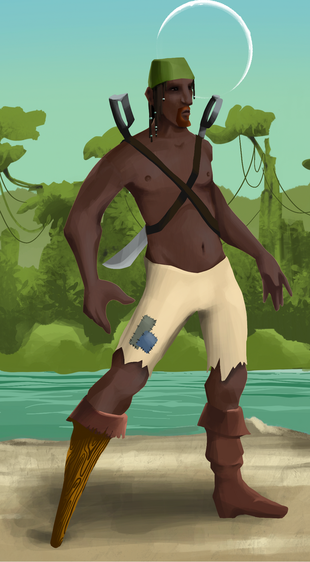 AlgoSeas Pirate #21930 NFT on Algorand